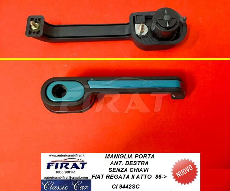 MANIGLIA PORTA FIAT REGATA 86-> ANT.DX S/C (CI9442SC)